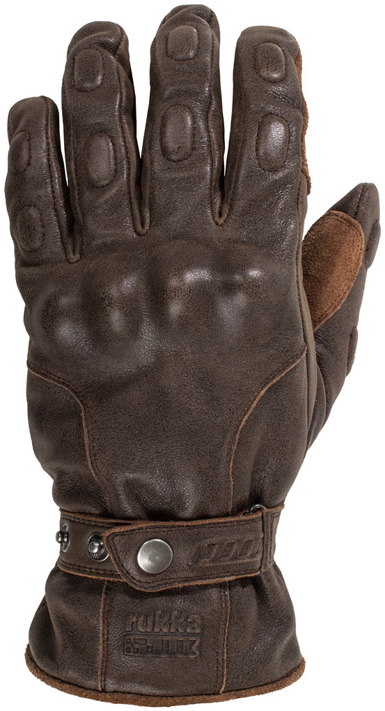 Перчатки мотоциклетные кожаные Rukka Minot, коричневый перчатки для фитнеса мужские кожаные q11 цвет чёрный коричневый цвет l