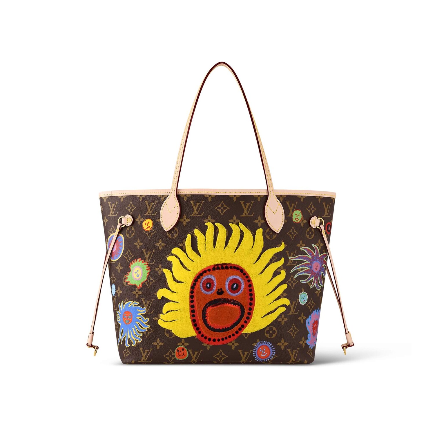 

Сумка-тоут Louis Vuitton x Yayoi Kusama Neverfull MM, мультиколор