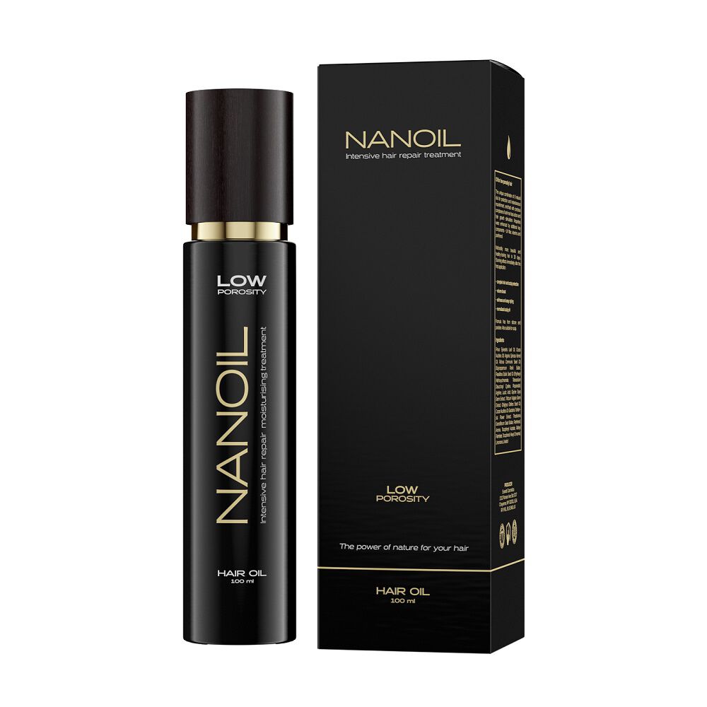 Nanoil масло для малопористых волос, 100 мл