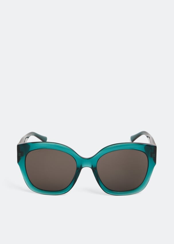 

Солнечные очки JIMMY CHOO Leela sunglasses, зеленый