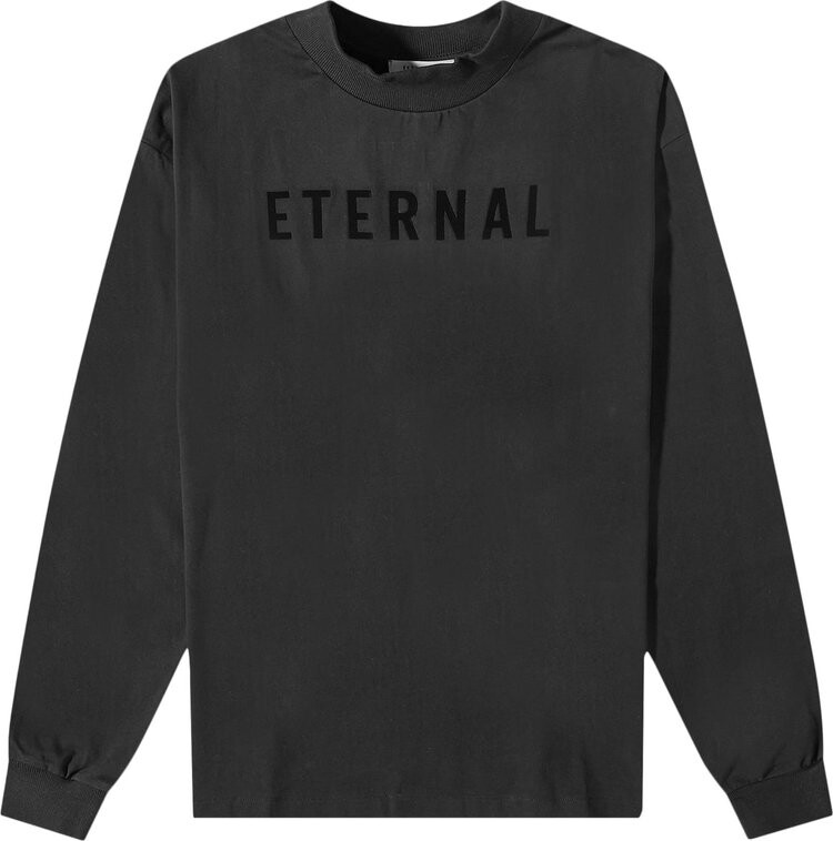 

Футболка Fear of God Eternal Long-Sleeve T-Shirt Black, черный
