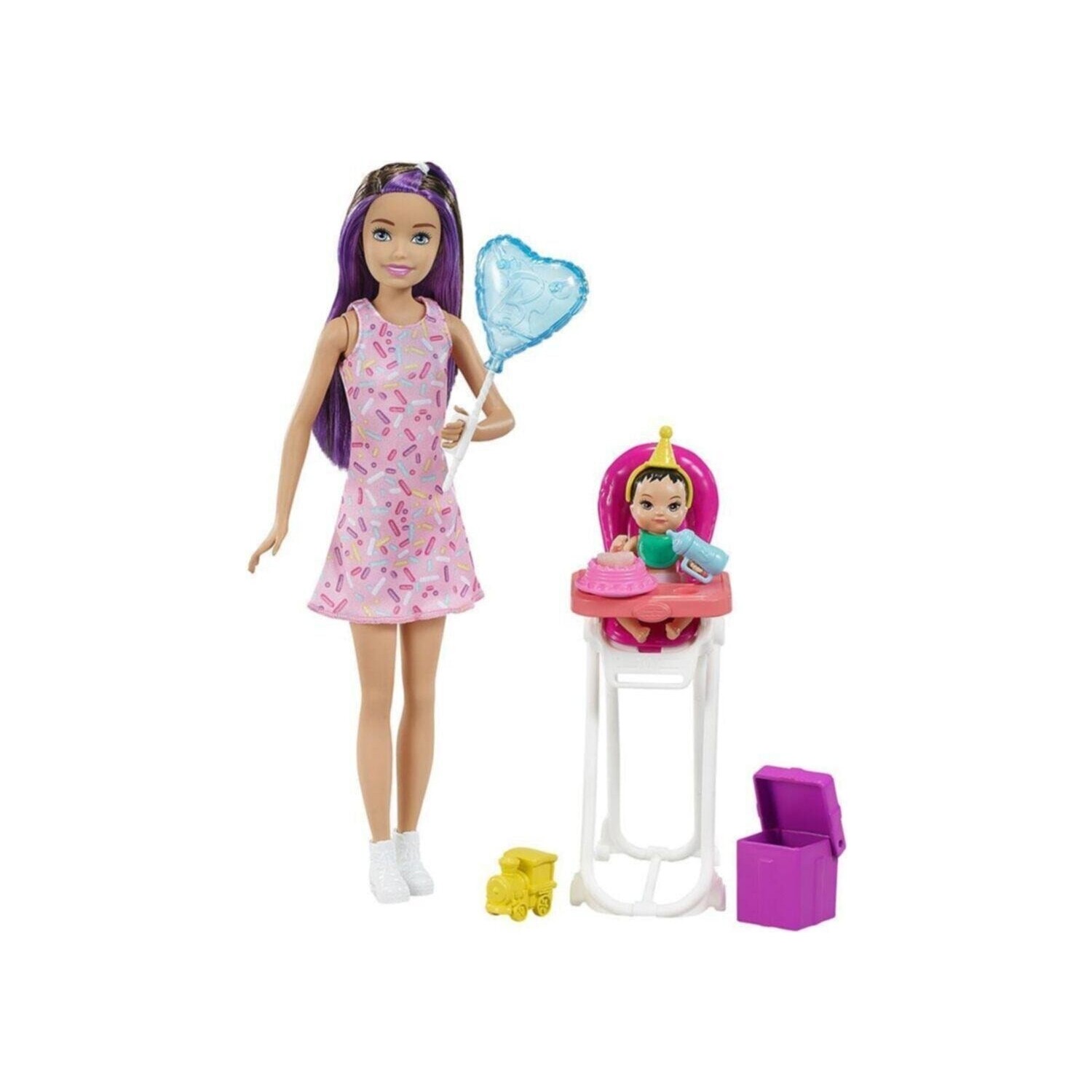 Игровой набор Barbie Skipper Babysitters кукла барби няня fhy90