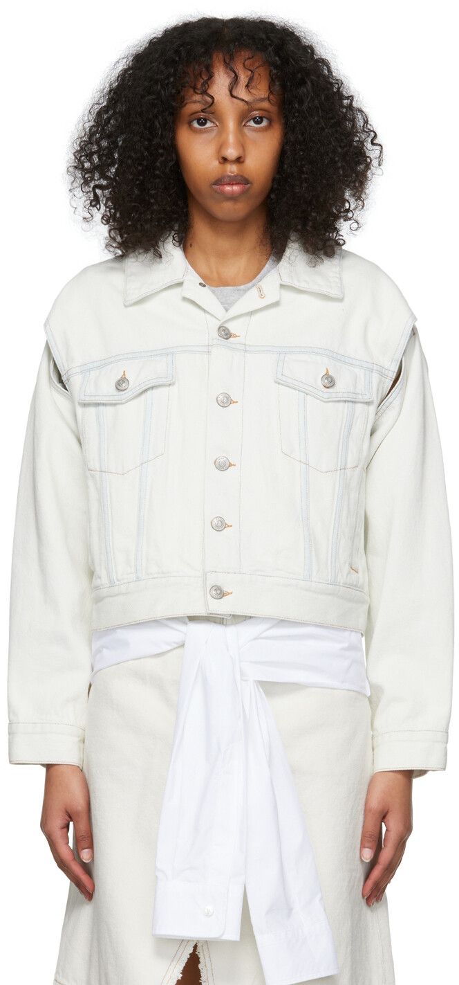 

Джинсовая куртка Off-White MM6 Maison Margiela