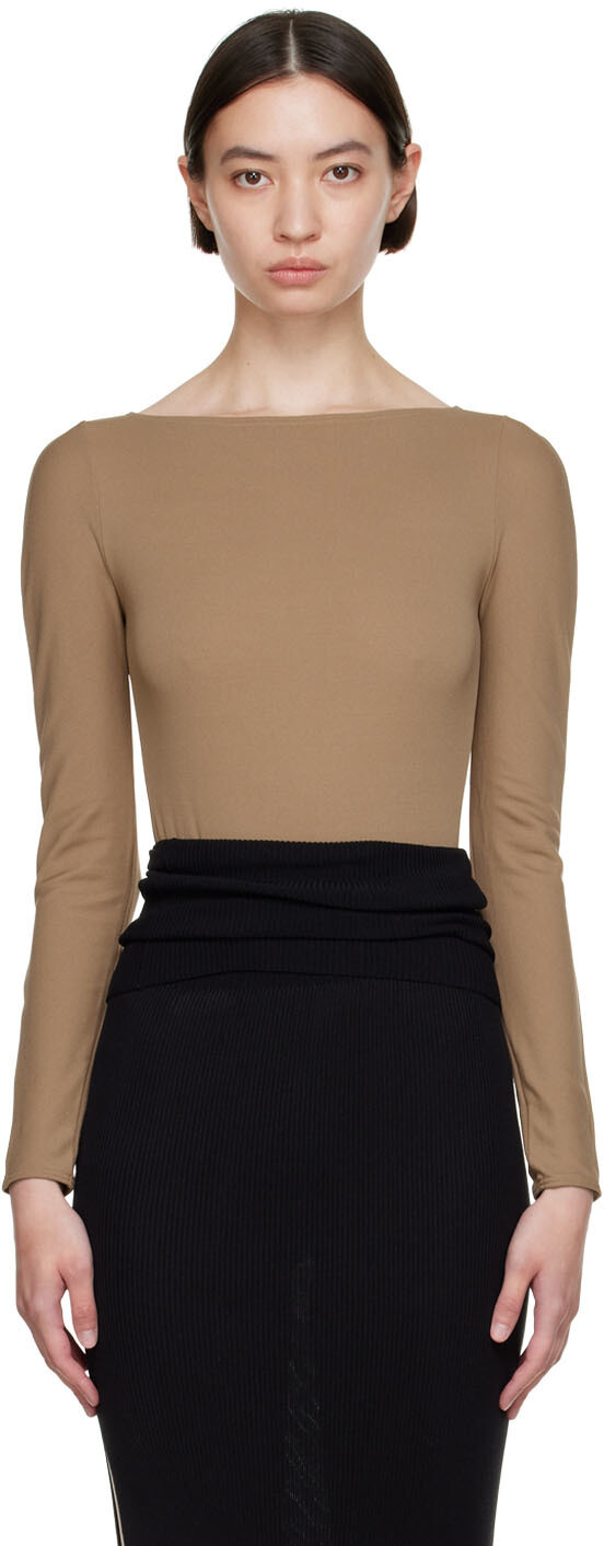 

Brown Nao Takekoshi Edition Bodysuit Wolford