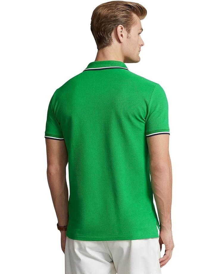 

Поло Polo Ralph Lauren Classic Fit Mesh Polo Shirt, цвет Preppy Green