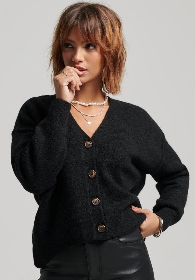 

Кардиган Superdry, черный