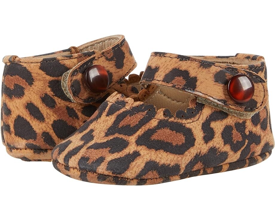 

Балетки Elephantito Mary Jane, цвет Suede Leopard