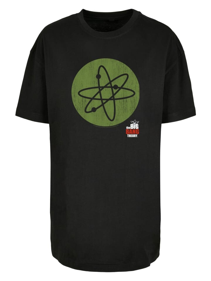 

Футболка F4NT4STIC Oversized Boyfriend Tee Big Bang Theory TV Serie Big Bang, черный