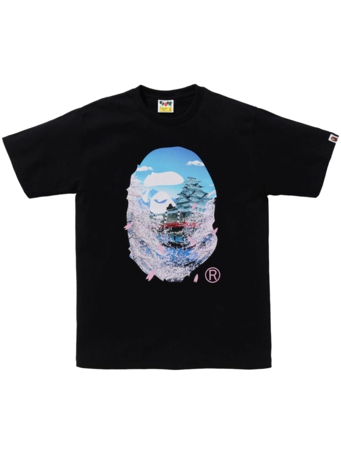

Футболка с логотипом A BATHING APE, черный