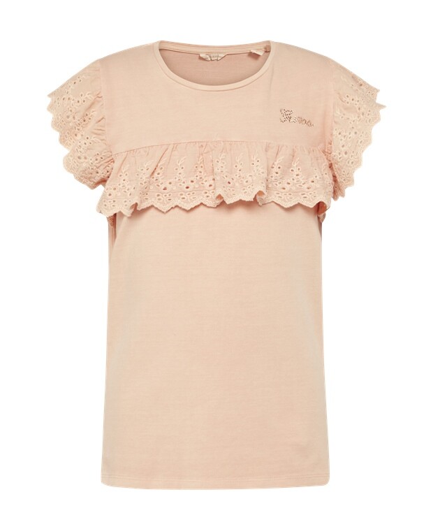 

Футболка Guess, розовое золото