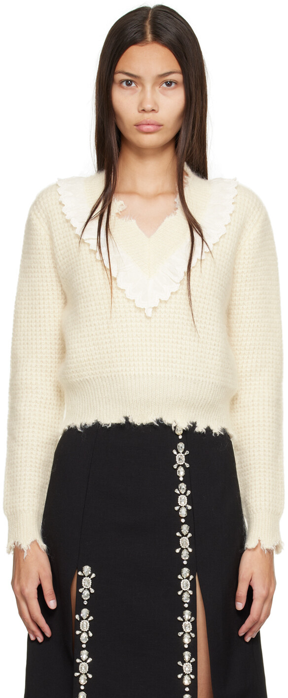 

Кружевной свитер Off-White Shushu/Tong