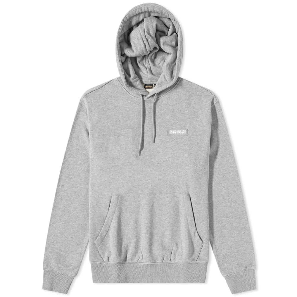

Толстовка Napapijri Patch Logo Hoody, Серый