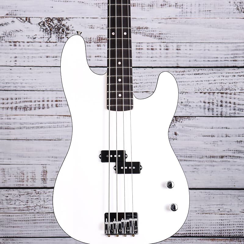 

Fender Aerodyne Special Precision Bass | Накладка на гриф из палисандра | Ярко-белый