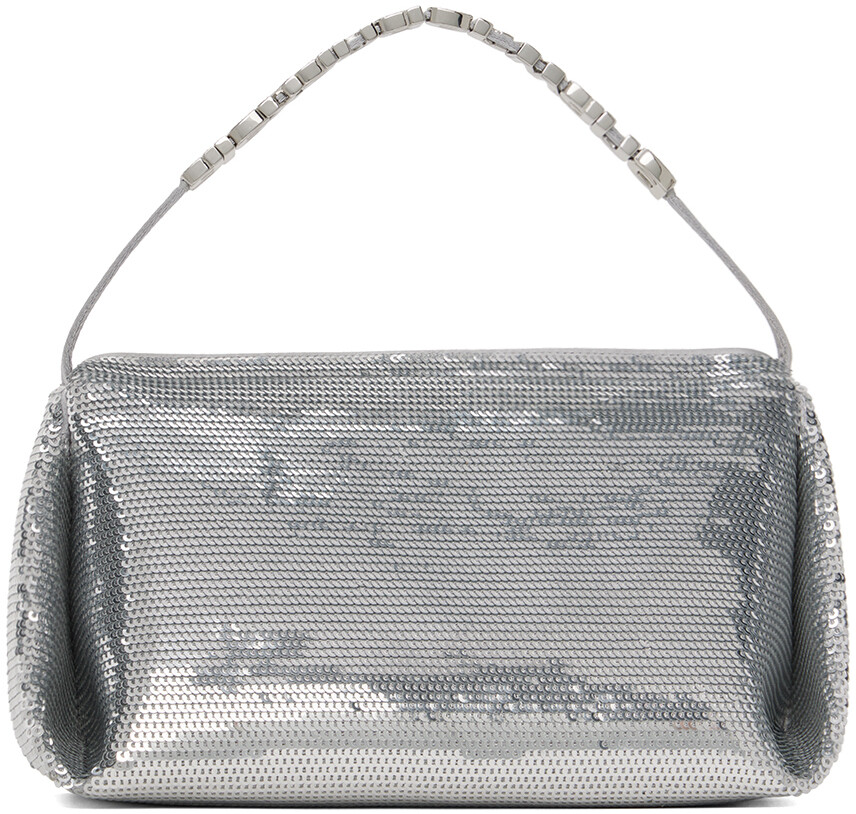 

Серебряная микро-сумка Marquess Alexander Wang