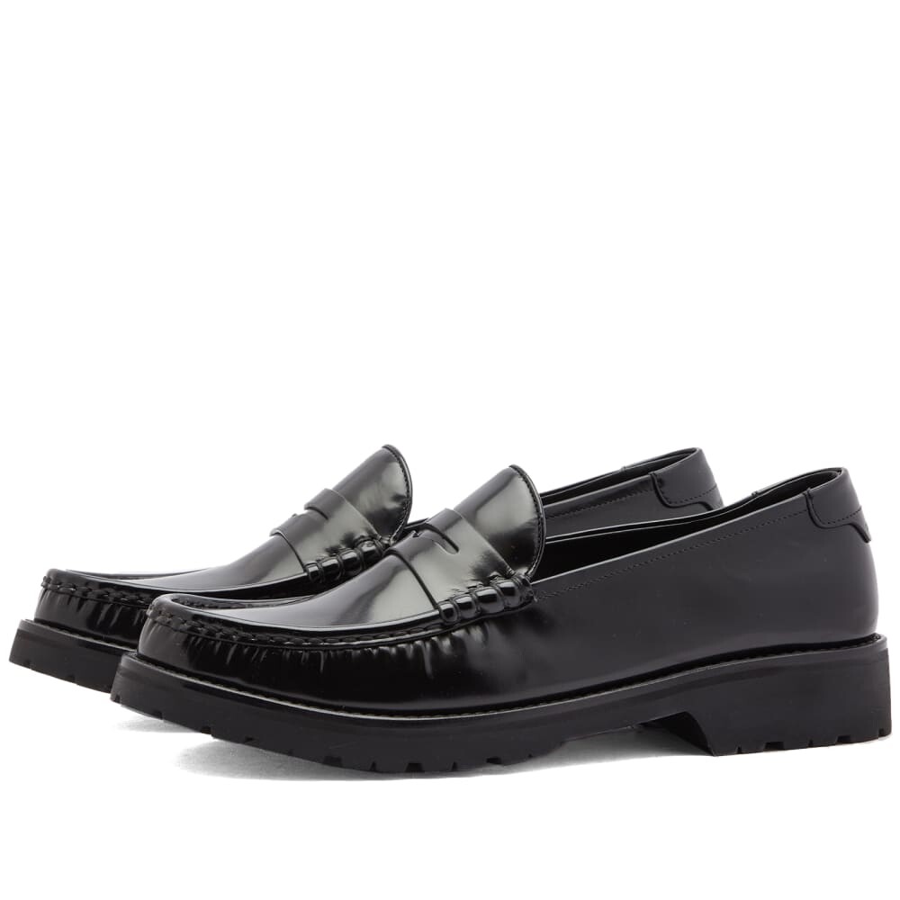

Мокасины с подошвой из камандо Saint Laurent