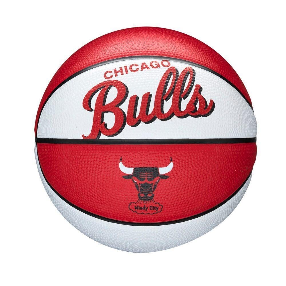 

Chicago Bulls Nba Team Retro 2021/22 Мини-баскетбол WILSON, Красный Белый Красный