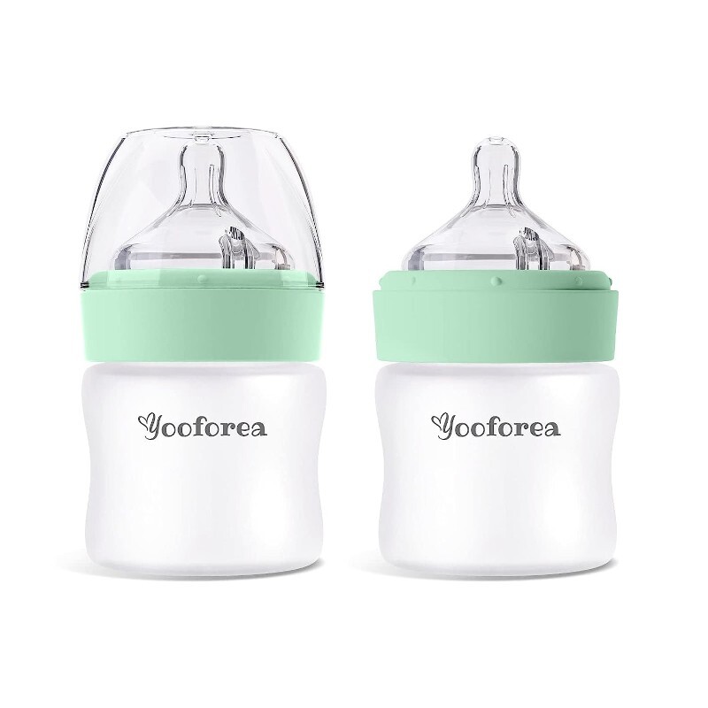 

Бутылочки для кормления 2 шт. по 90 мл Yooforea Anti-Colic, зеленый