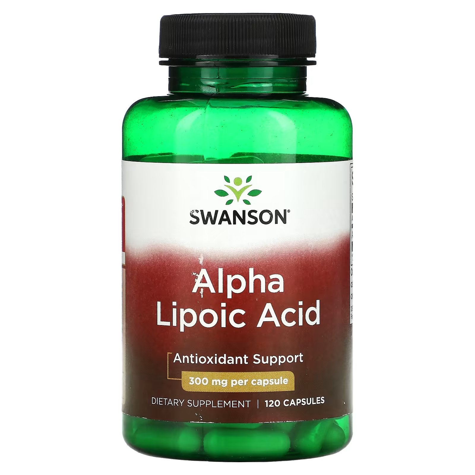 Swanson Alpha Lipoic Acid Antioxidant 300 mg, 120 капсул - фото