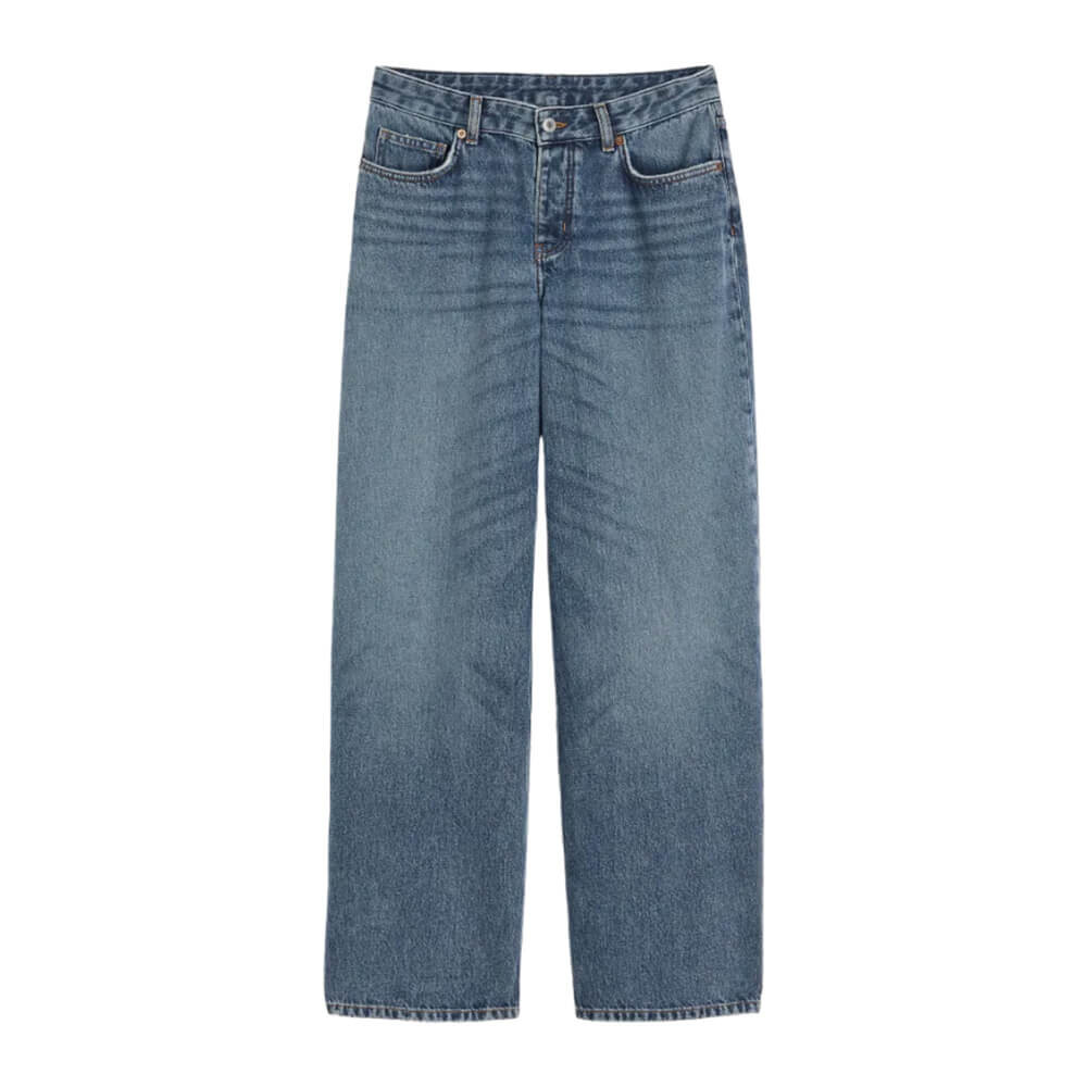 

Джинсы H&M Wide Regular, синий
