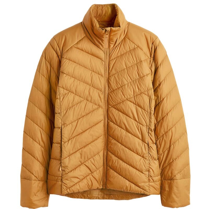 

Куртка H&M Lightweight Insulated, горчичный