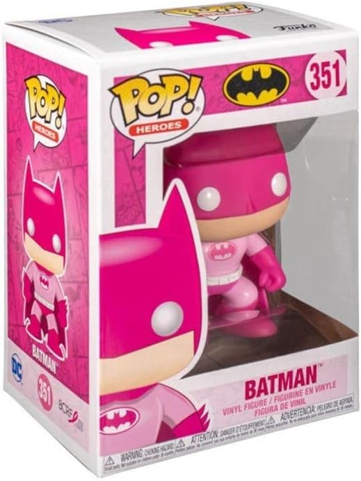 Фигурка Funko POP! DC Heroes: Breast Cancer Awareness - Batman pumpkin pink truck october breast cancer awareness month t shirt