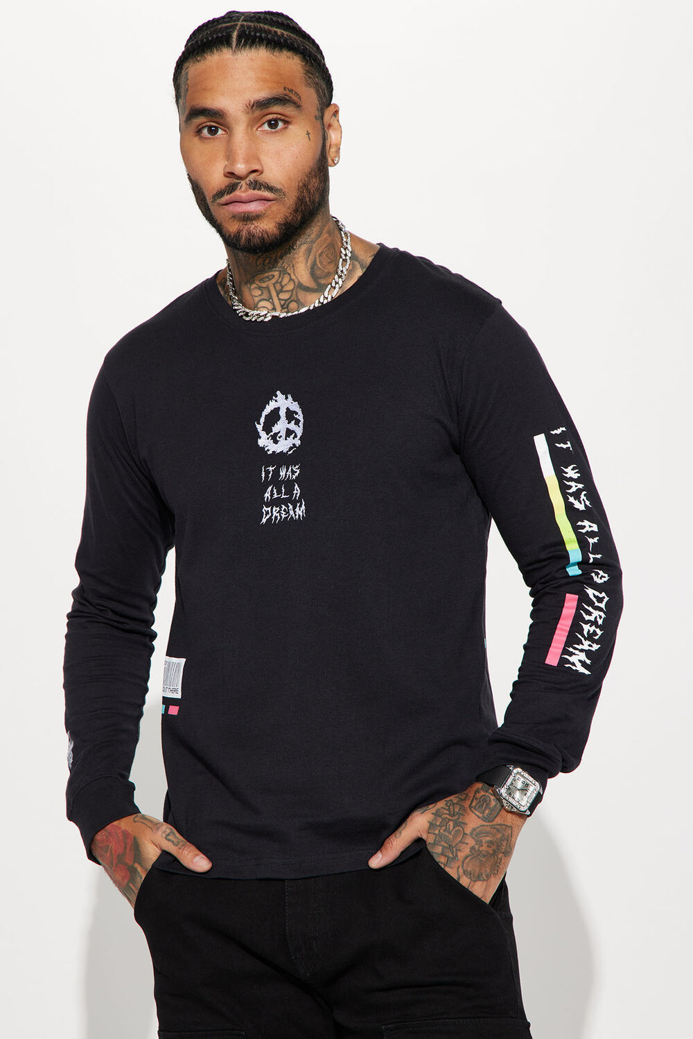 

Футболка Fashion Nova BLMD204SNJ, черный