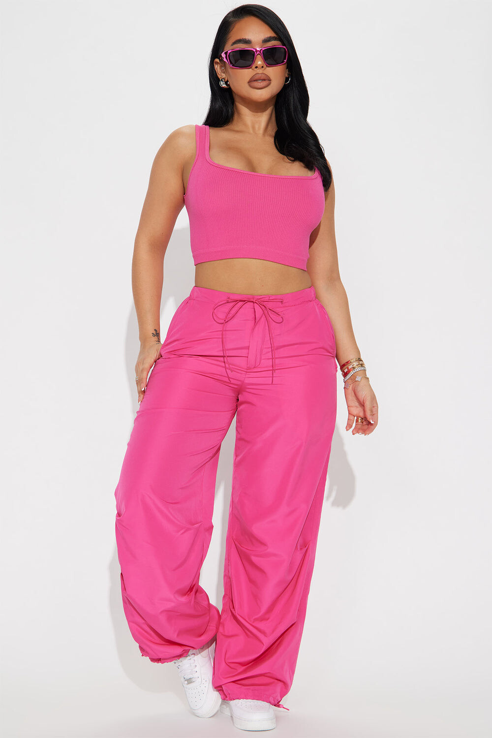 

Брюки Fashion Nova J5K5870W, пурпурный
