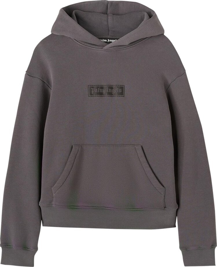 

Худи Palm Angels GD Box Logo Hoody 'Black/White', черный