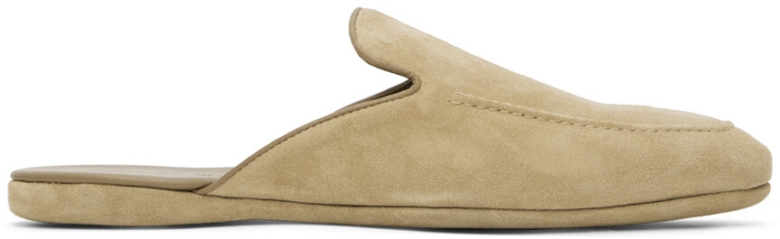 

Бежевые лоферы Montague Manolo Blahnik