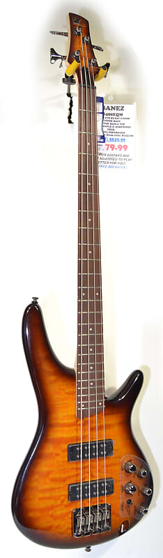 

Бас-гитара Ibanez SR400EQM Dragon Eye Burst - Pro Setup