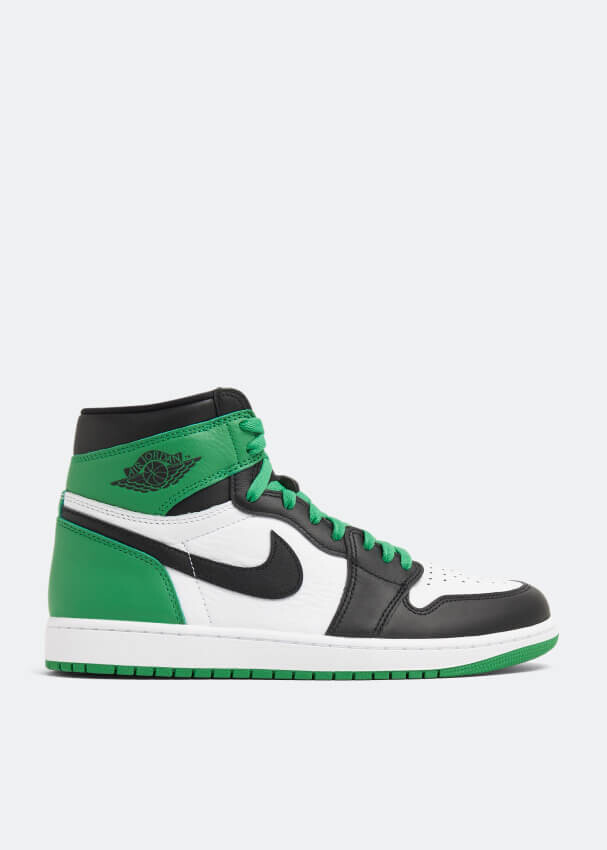 

Кроссовки Nike Air Jordan 1 High Lucky Green, зеленый