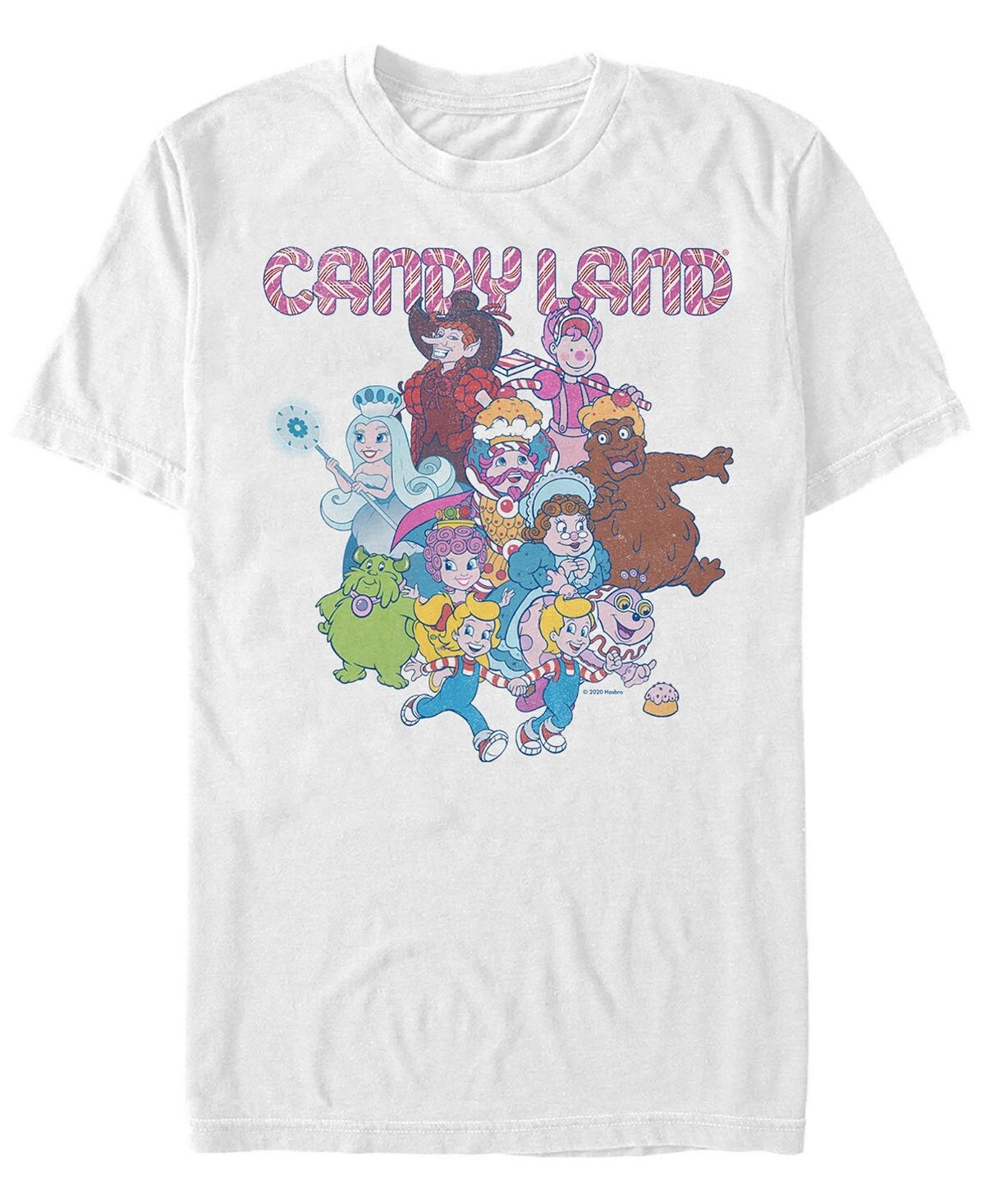 

Мужская футболка с коротким рукавом candy land candy bunch Fifth Sun, белый