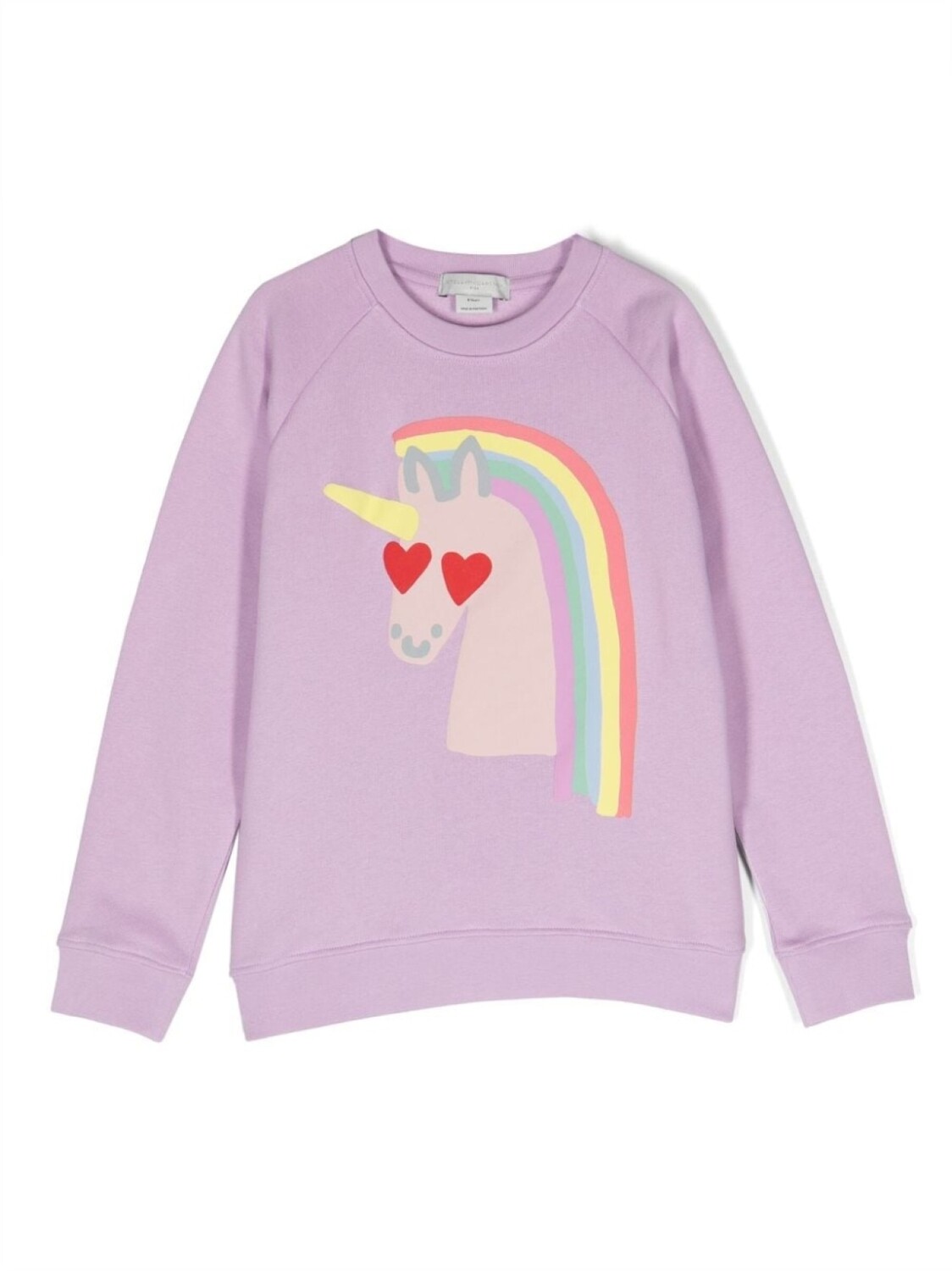 

Stella McCartney Kids толстовка с принтом, фиолетовый
