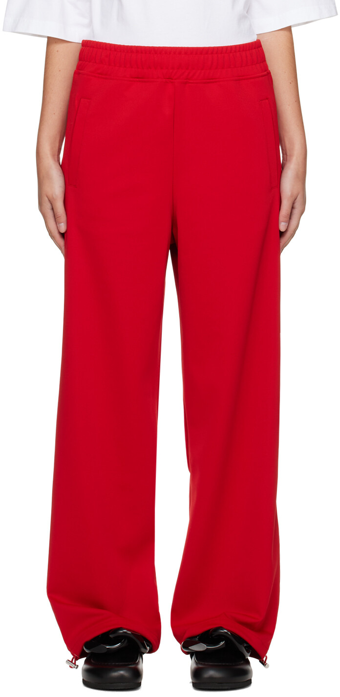 

Брюки Red Run Hany Edition Lounge JW Anderson, Красный