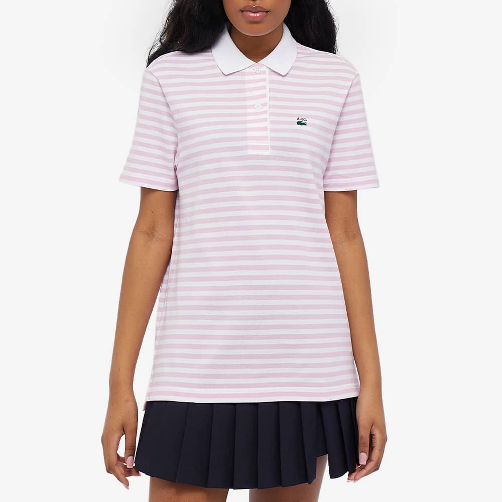 

Футболка A.P.C. x Lacoste Stripe Polo