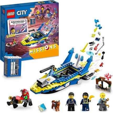 

Конструктор Lego 60355 City водная полиция