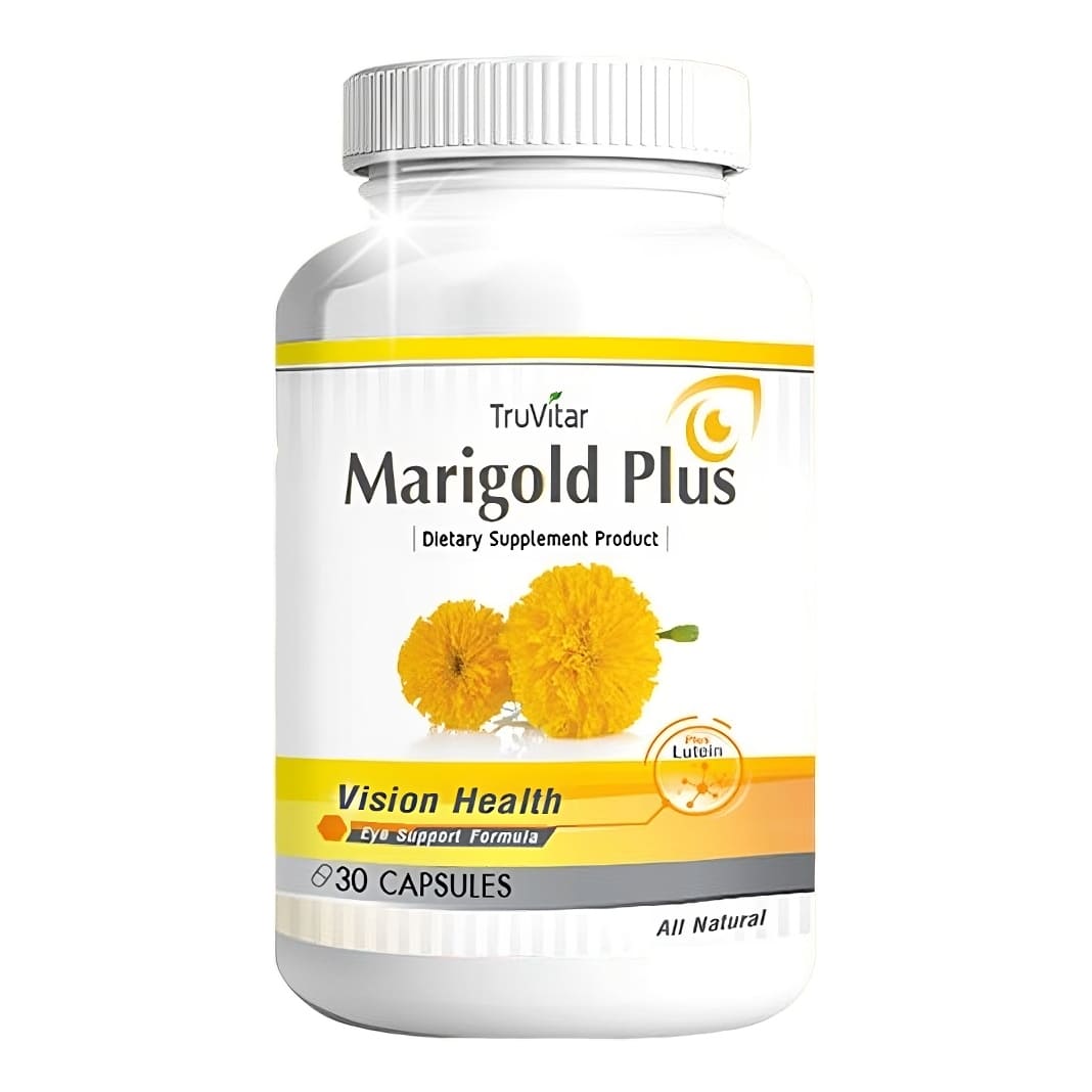 Пищевая добавка TruVitar Marigold Plus, 30 капсул кормовая добавка 8 in 1 глюкозамин excel забота о суставах 110таб