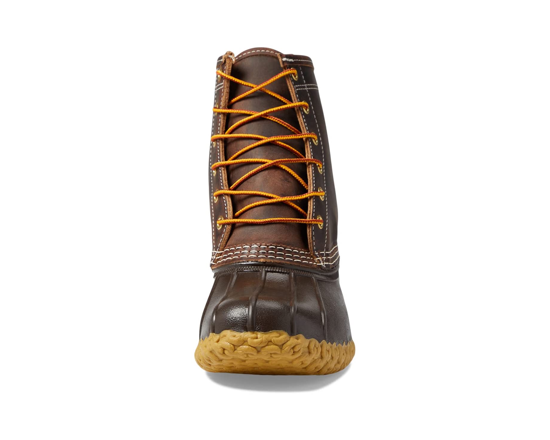 Ботинки Bean Boot 8 Leather Primaloft Flannel Lined L.L.Bean, коричневый