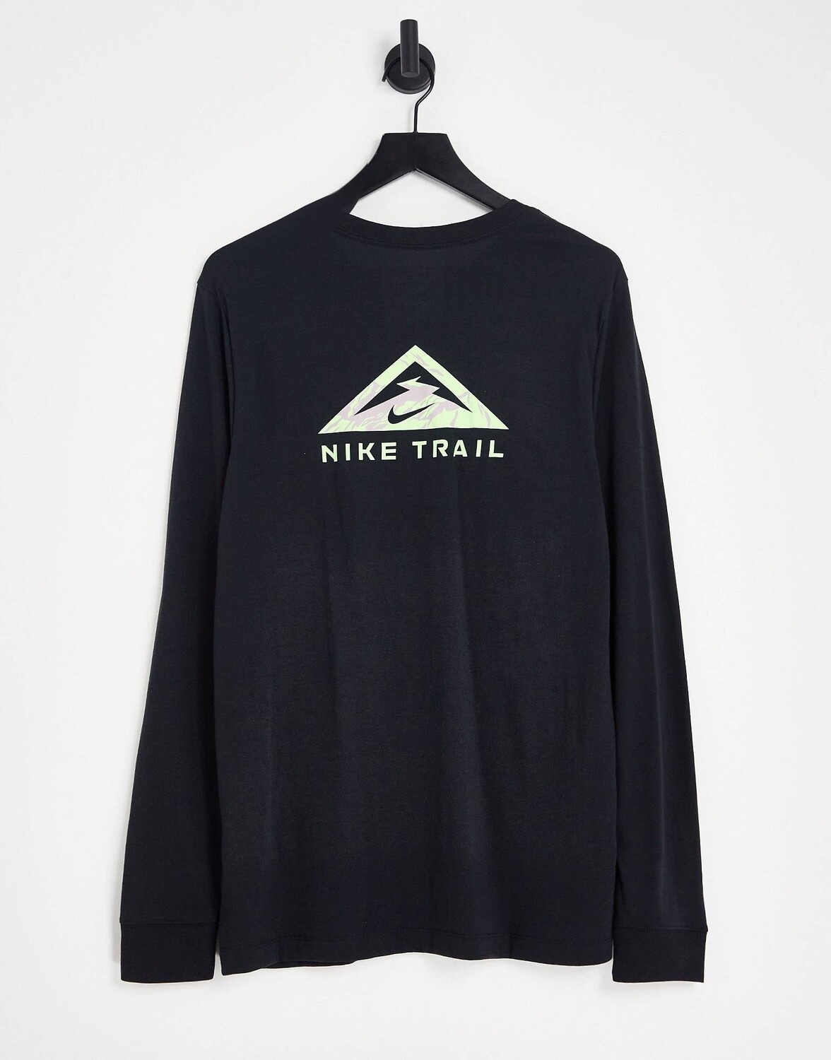 

Черная футболка с длинным рукавом Nike Running Trail Dri-FIT