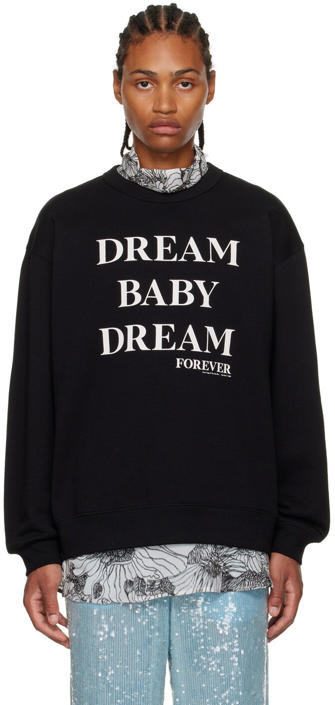 

Черный свитшот Dream Baby Dream Forever Dries Van Noten