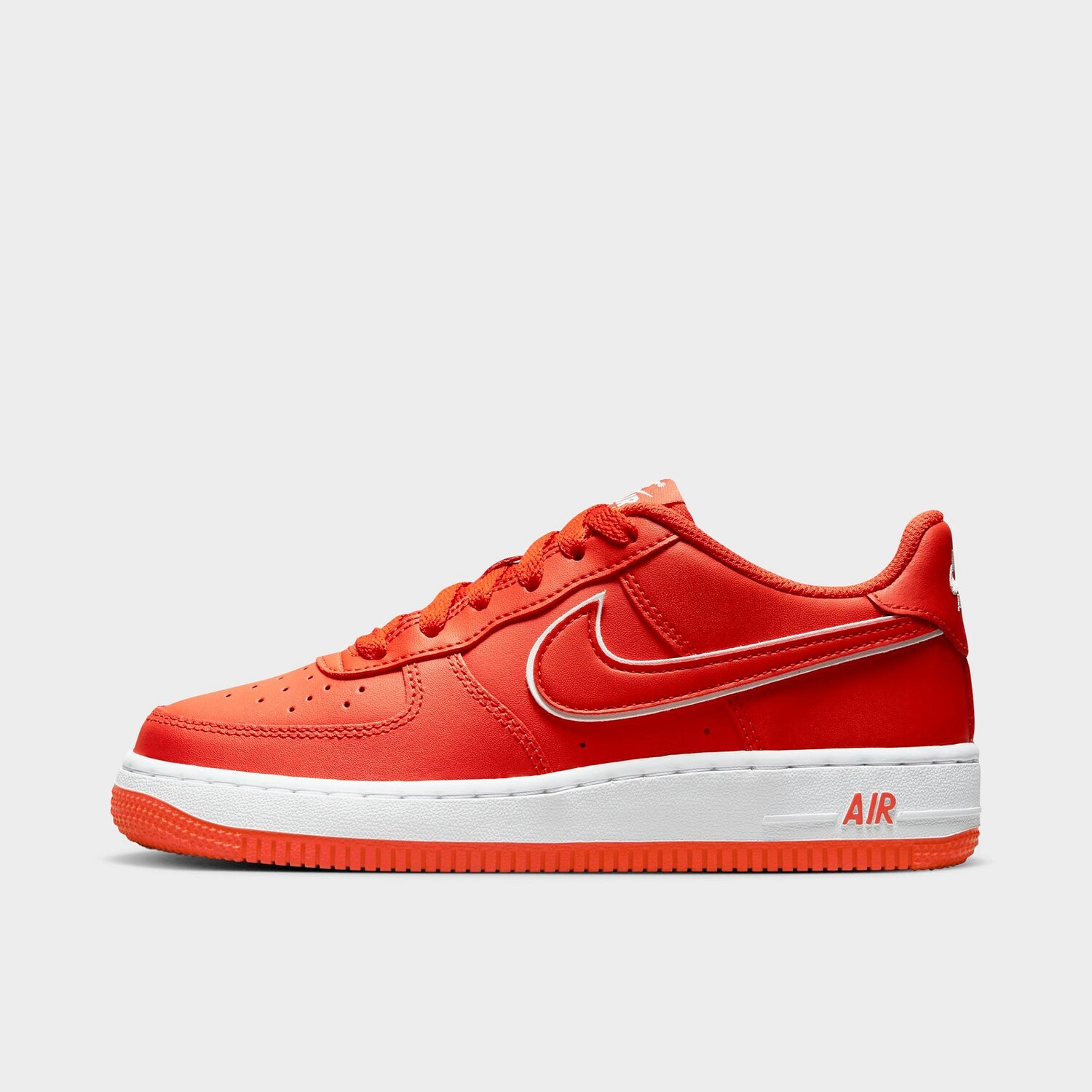 

Низкая повседневная обувь Nike Air Force 1 для больших детей, красный