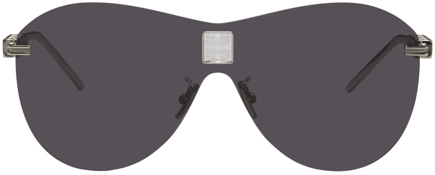 Серебряные солнцезащитные очки 4Gem Givenchy
