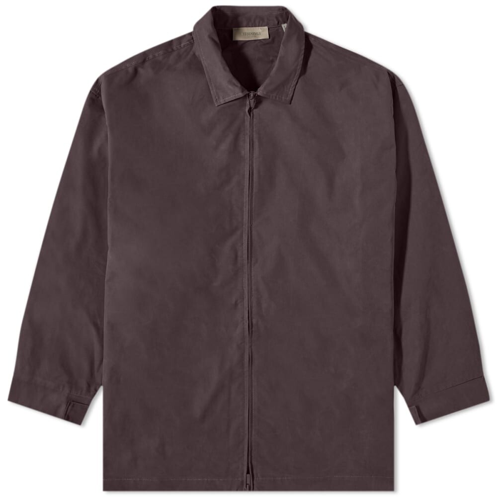 

Куртка Ear of God Essentials из тканого твила с воротником-стойкой Fear of God ESSENTIALS, Серый