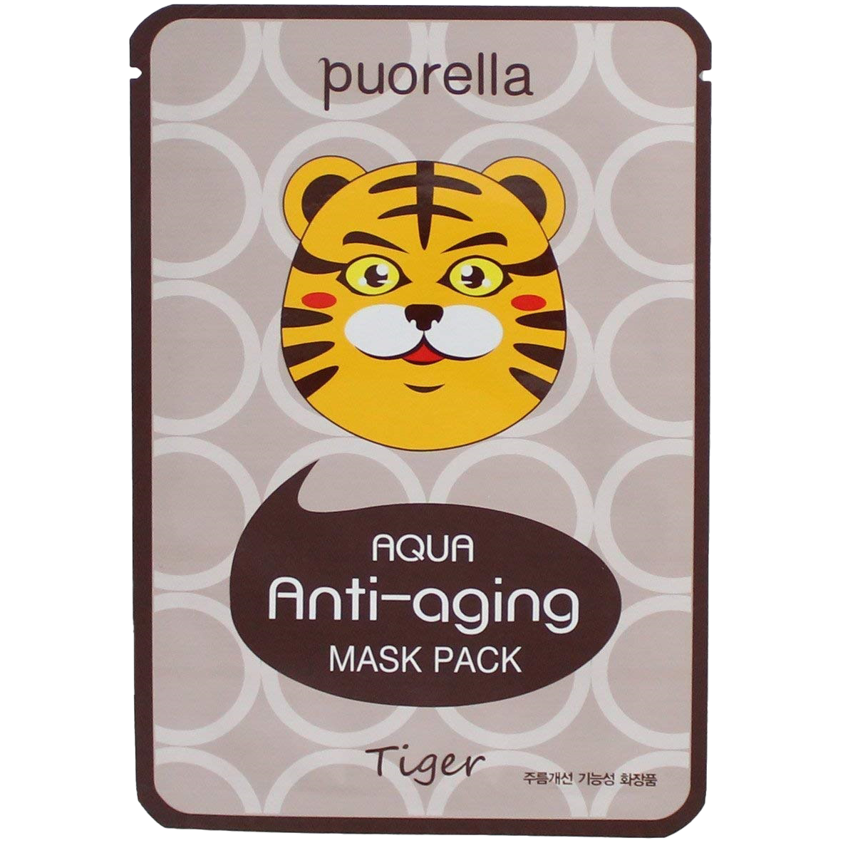Puorella антивозрастная маска для лица - тигровая, 23 г