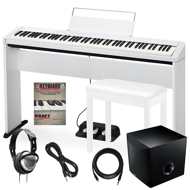 

Цифровое пианино Casio Privia PX-S1100 — белое ПОЛНЫЙ ДОМАШНИЙ НАБОР ПЛЮС PX-S1100 - White