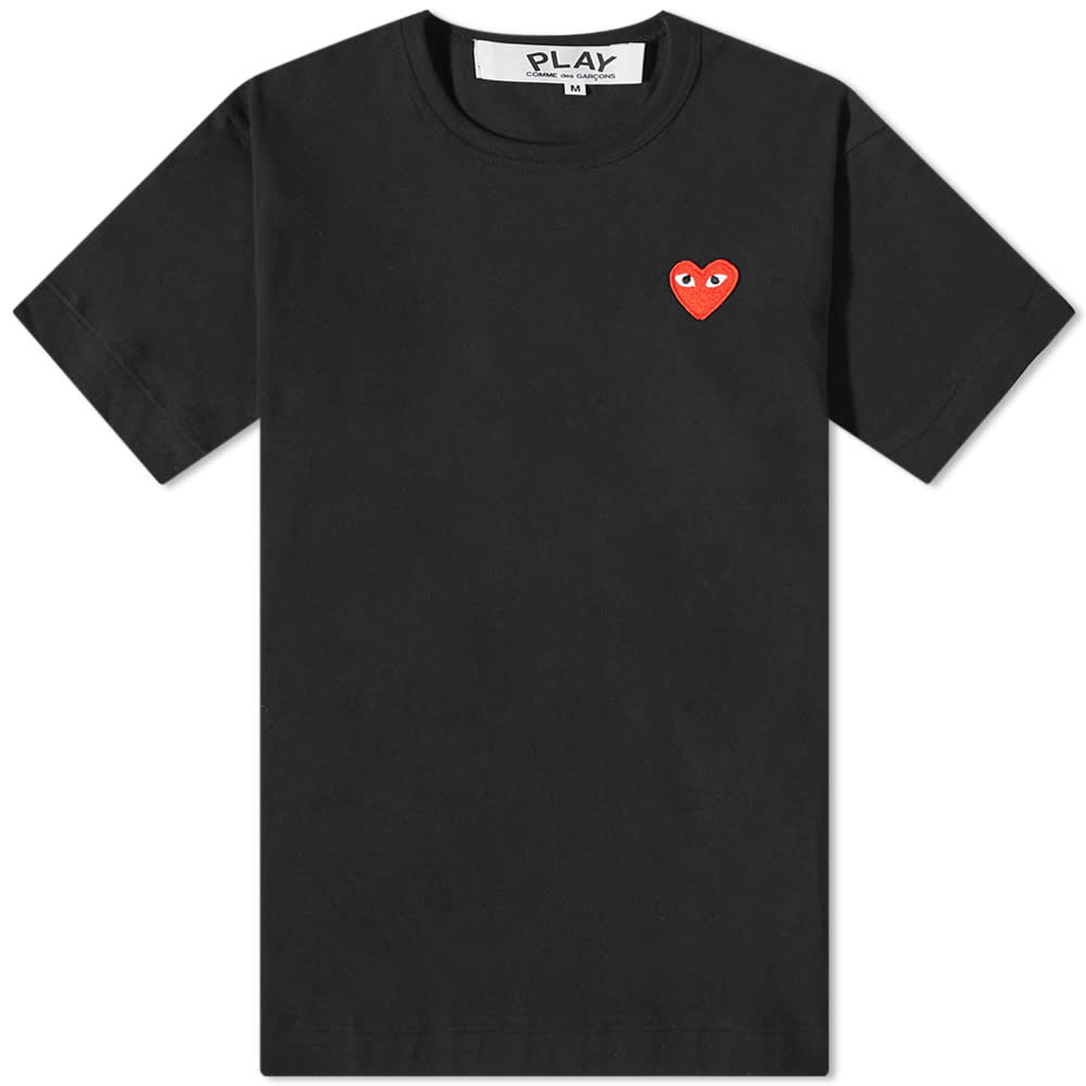 Comme des garcon store play tshirt