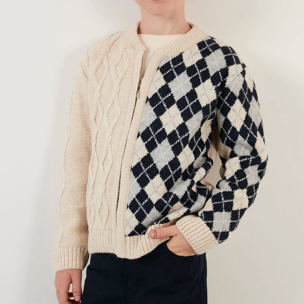 

Кардиган Lela Regular Fit, бежевый