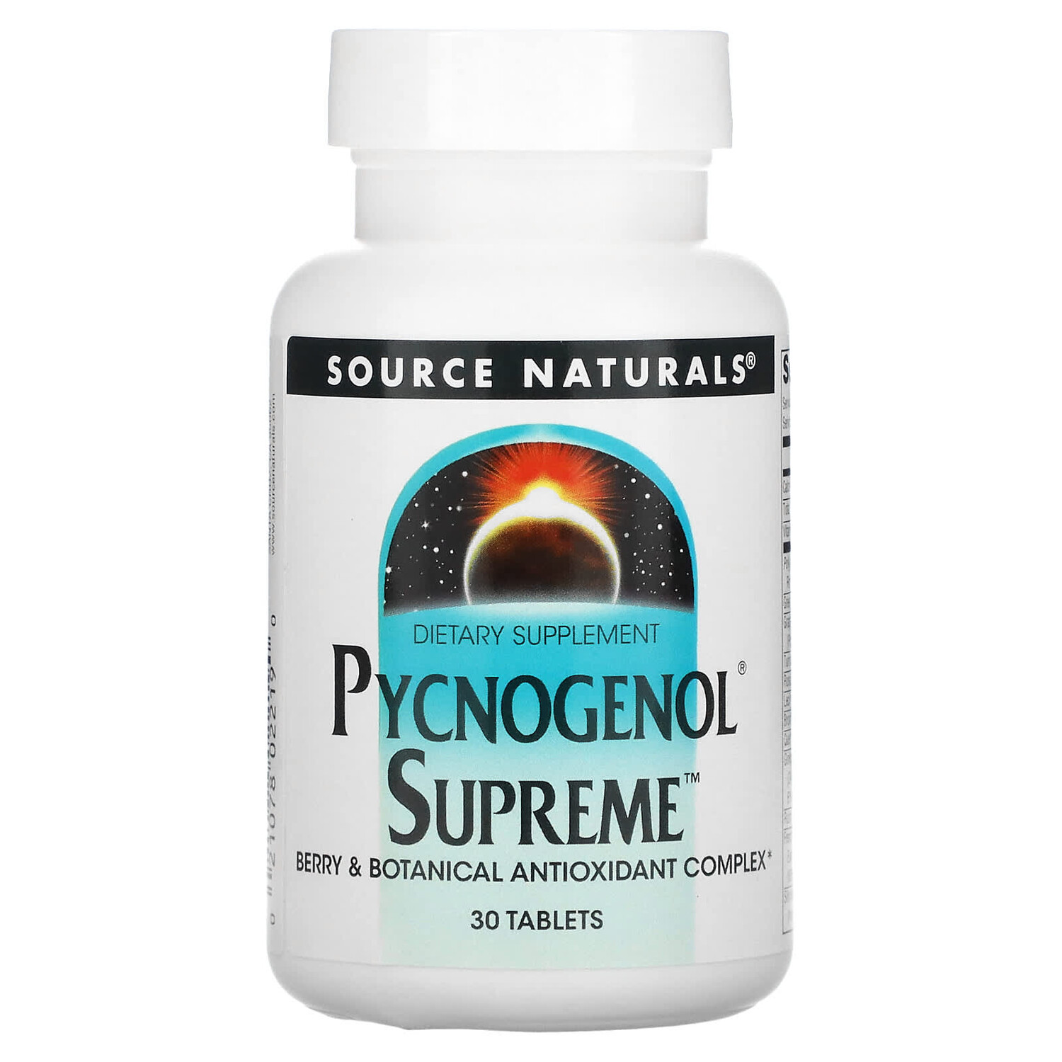 

Пикногенол Supreme, 30 таблеток, Source Naturals