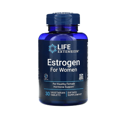 Эстроген для женщин 30 таблеток Life Extension life extension ampk активатор метаболизма 30 вегетарианский таблеток