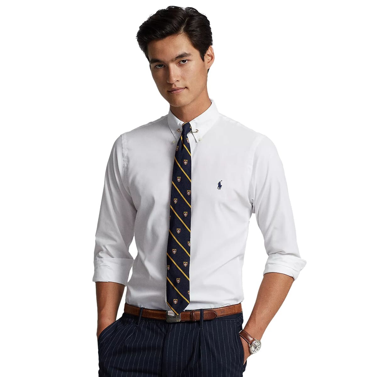 

Рубашка Polo Ralph Lauren Classic-Fit Performance Twill, белый